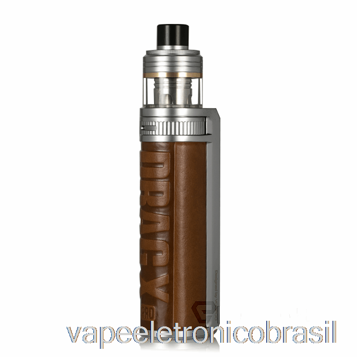 Vape Vaporesso Voopoo Drag X Pro 100w Kit Inicial Sahara Marrom